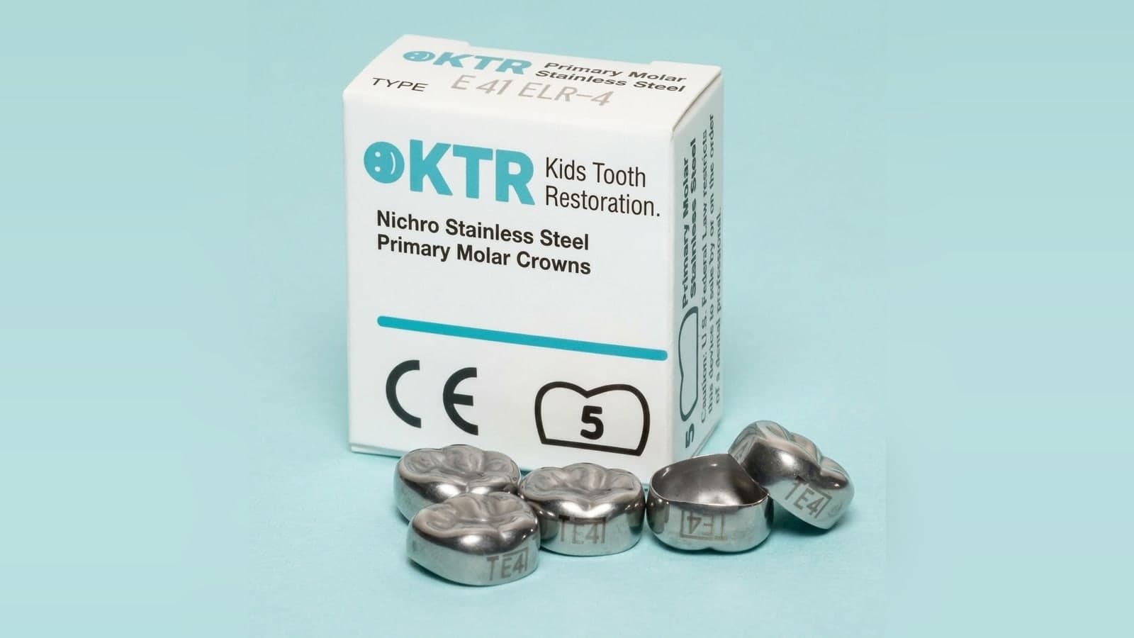 KTR stainless steel crown refill box with five crowns, ready for the fall meeting season